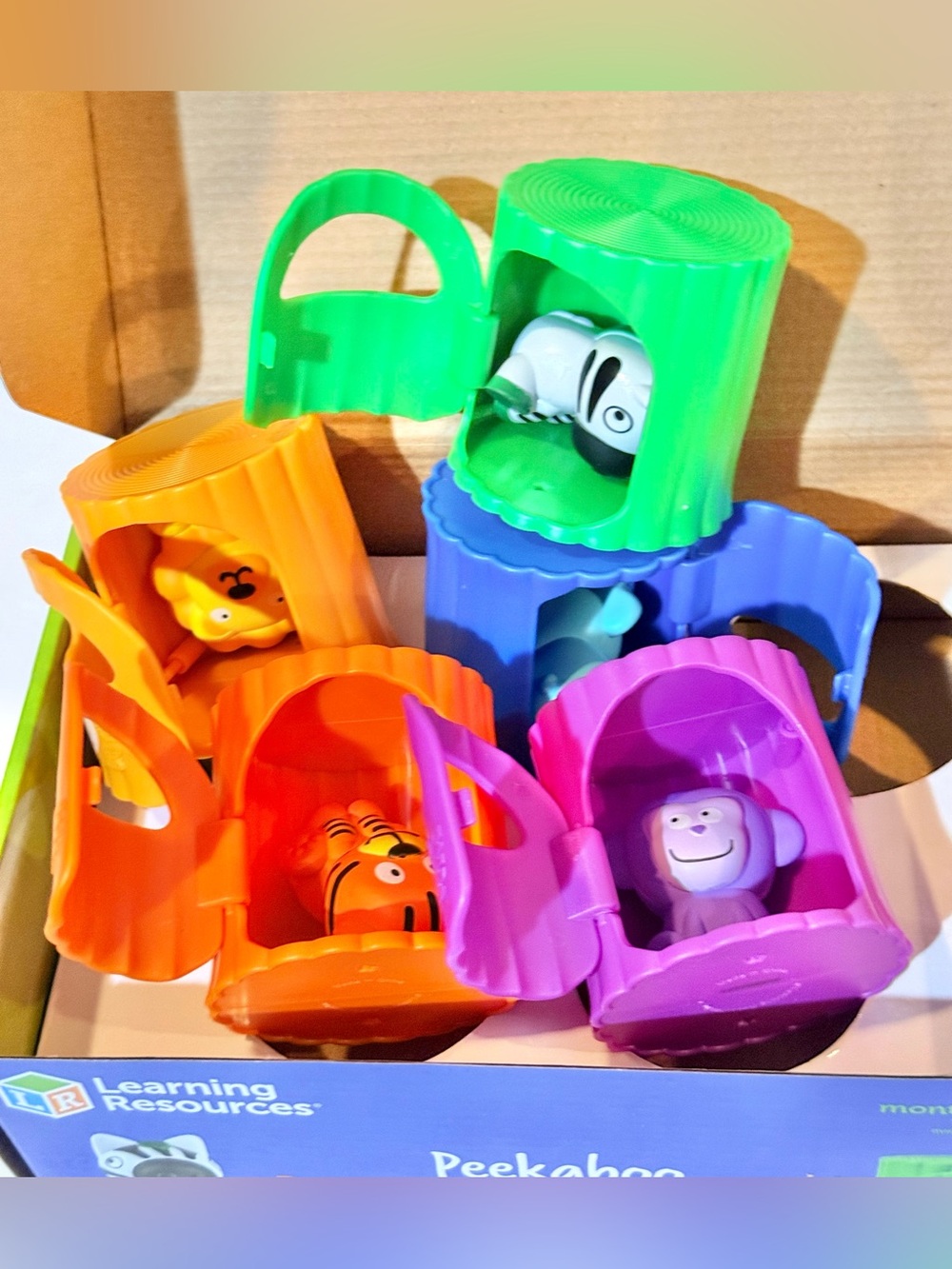 Learning Resources Peekaboo Learning Jungle Toddler Montessori Toy Brand New - Picture 11 of 11